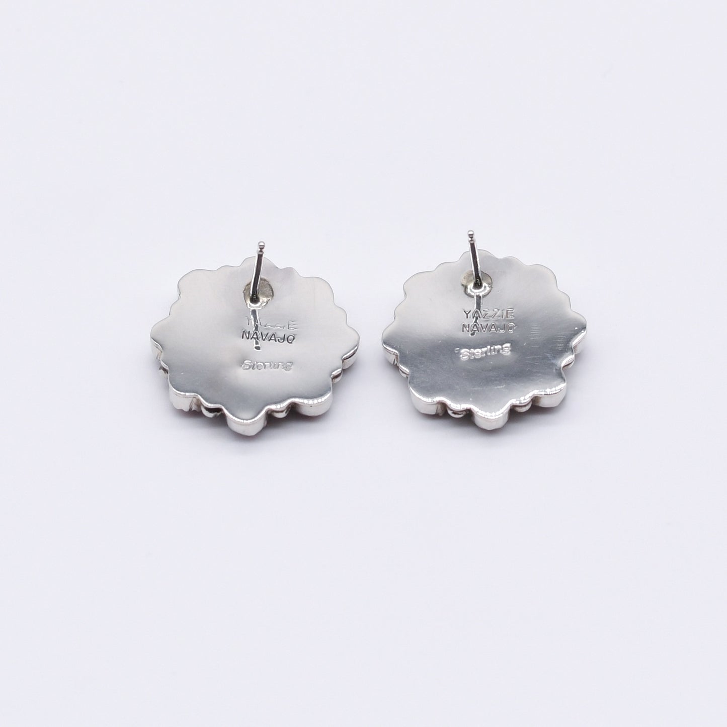 Purple Spiny Oyster Earrings -Sally Yazzie-