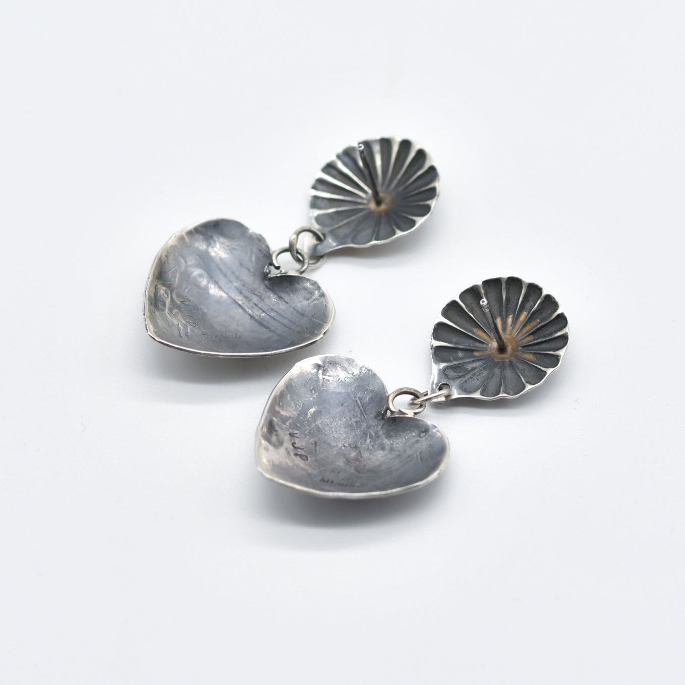 Sterling Silve Earrings -Vincent Platero (Navajo)