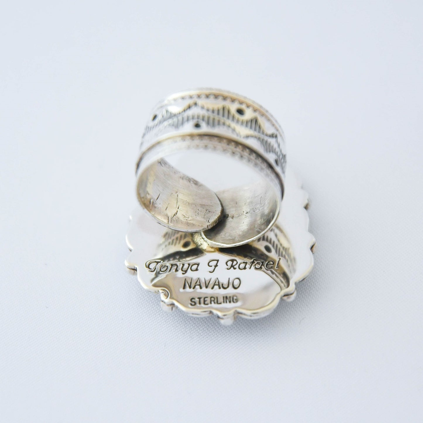 Royston Turquoise Ring -Tonya June Rafael (Navajo)