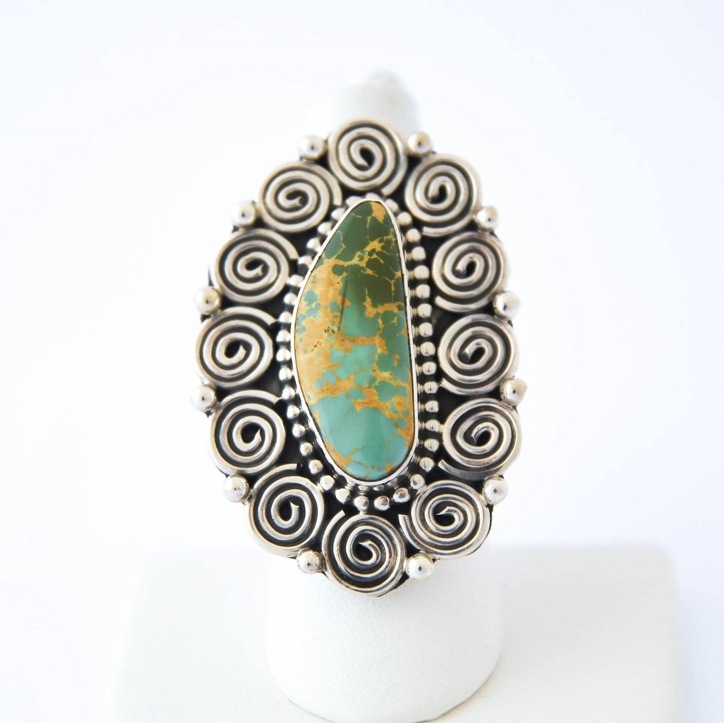 Royston Turquoise Ring -Tonya June Rafael (Navajo)