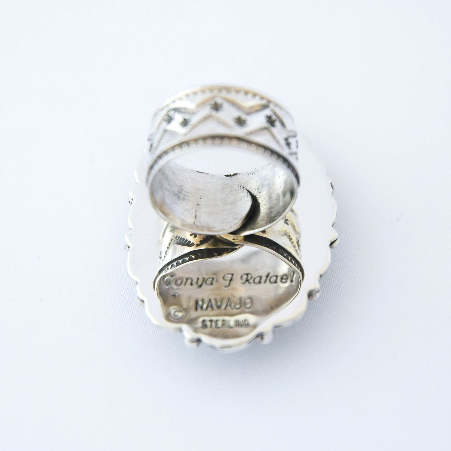 Royston Turquoise Ring -Tonya June Rafael (Navajo)