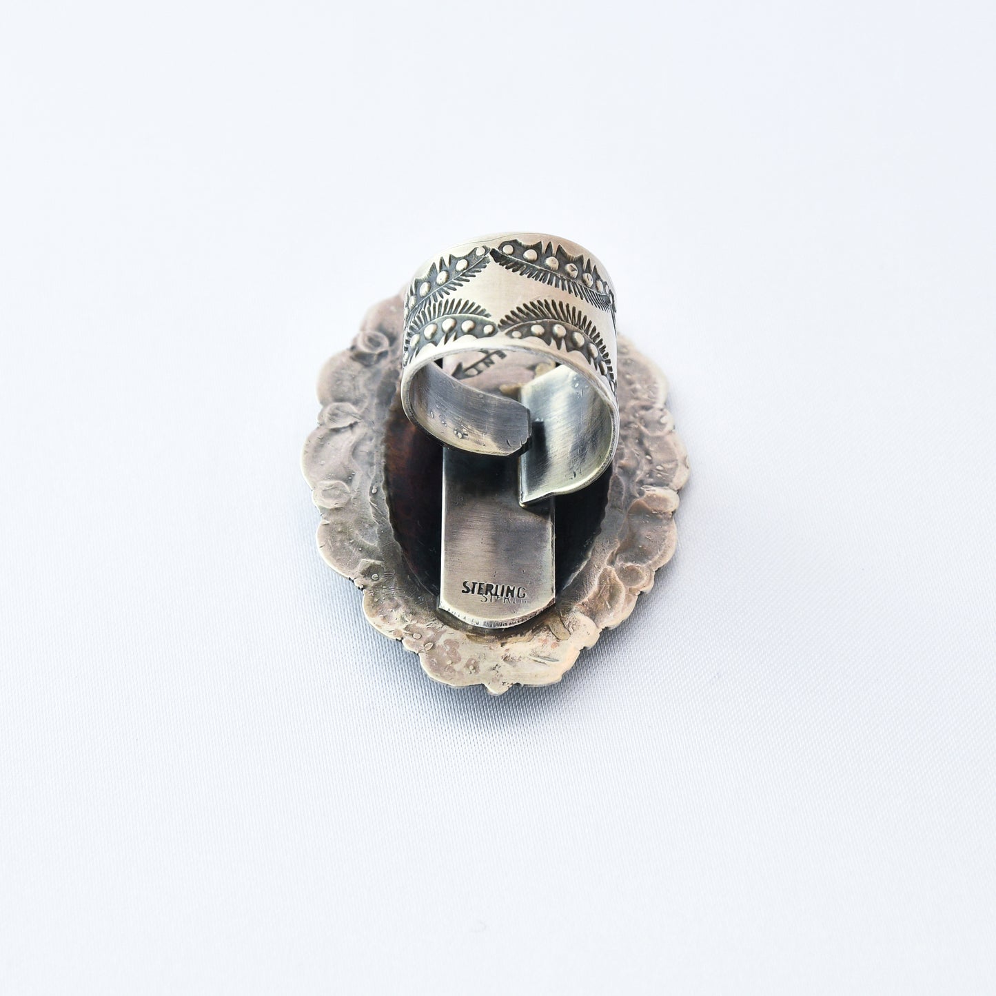 Sterling Silve Ring -Vincent Platero (Navajo)