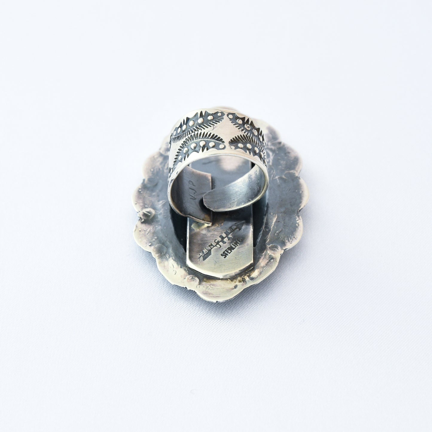 Sterling Silve Ring -Vincent Platero (Navajo)