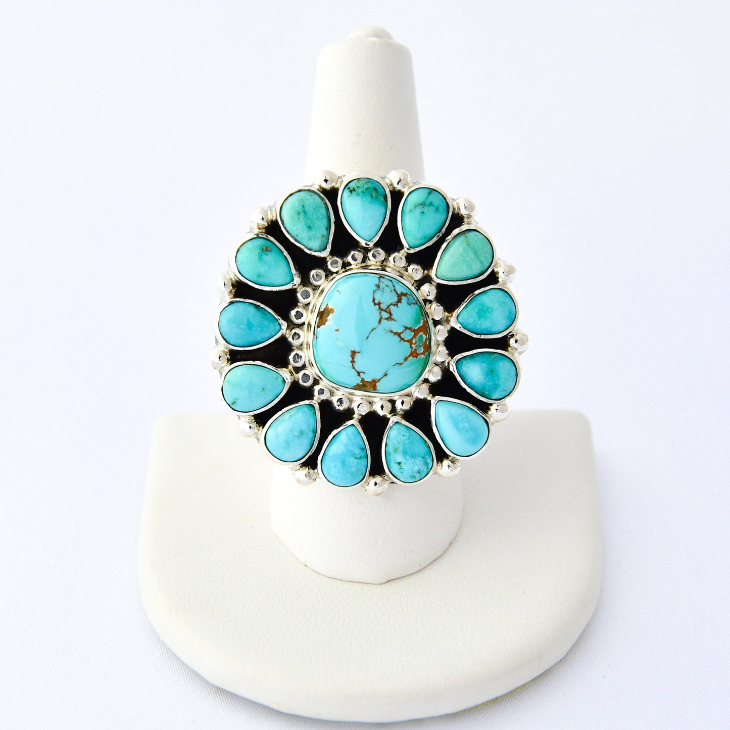 Pilot Mountain Turquoise Ring -Tonya June Rafael-